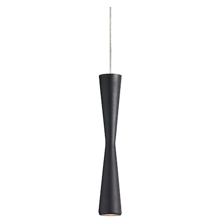 5W Led Pendant, Matte Black Finish